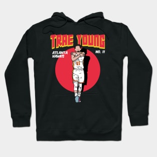 Ice Trae Young Comic Style Art Hoodie